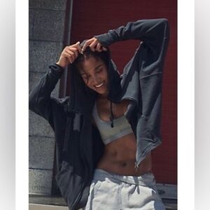 Free People Movement All Your Love Solid Hoodie